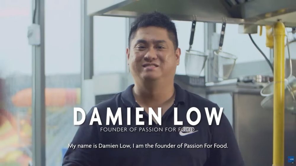 Damien Low, Founder of Passion For Food